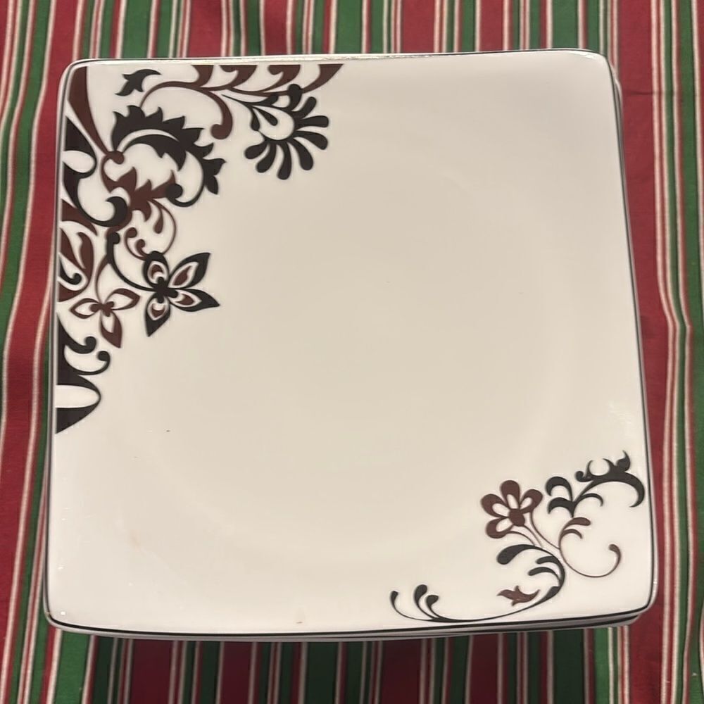 Mikasa Gourmet Basics Chocolate Swirl Salad or
Dessert plate replacement